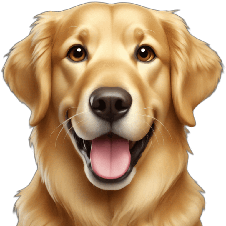 golden-retriever-happy emoji