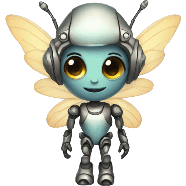 robot fairy emoji