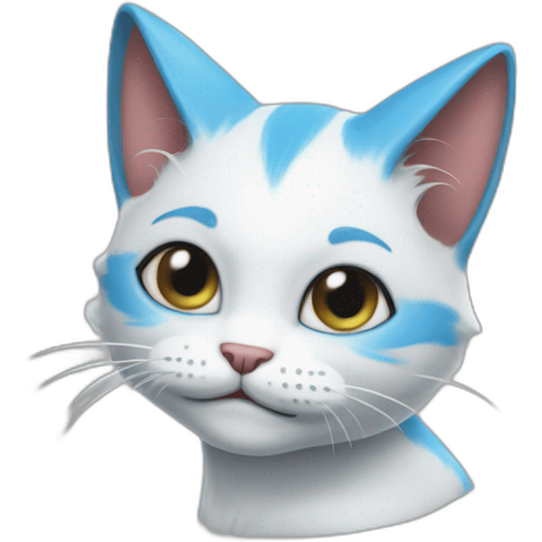 shaylushay smurf cat emoji