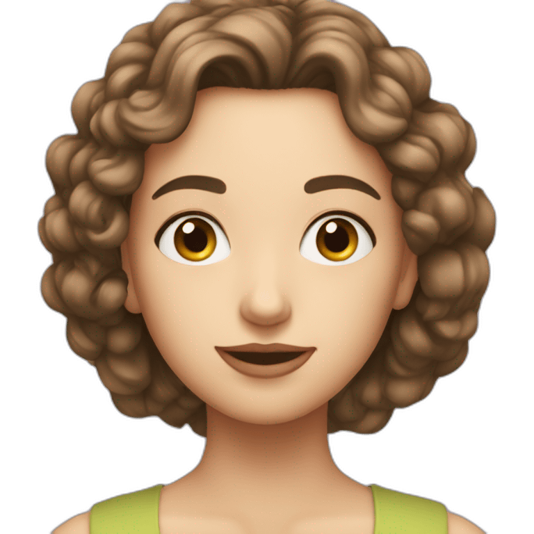 Lila fruohar emoji