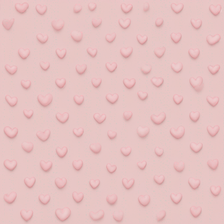 Light soft pink hearts small  emoji