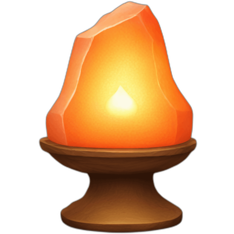 Salt lamp emoji