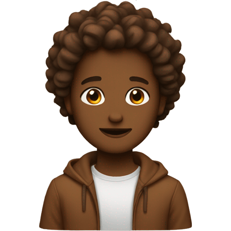 Brown aesthetic  emoji