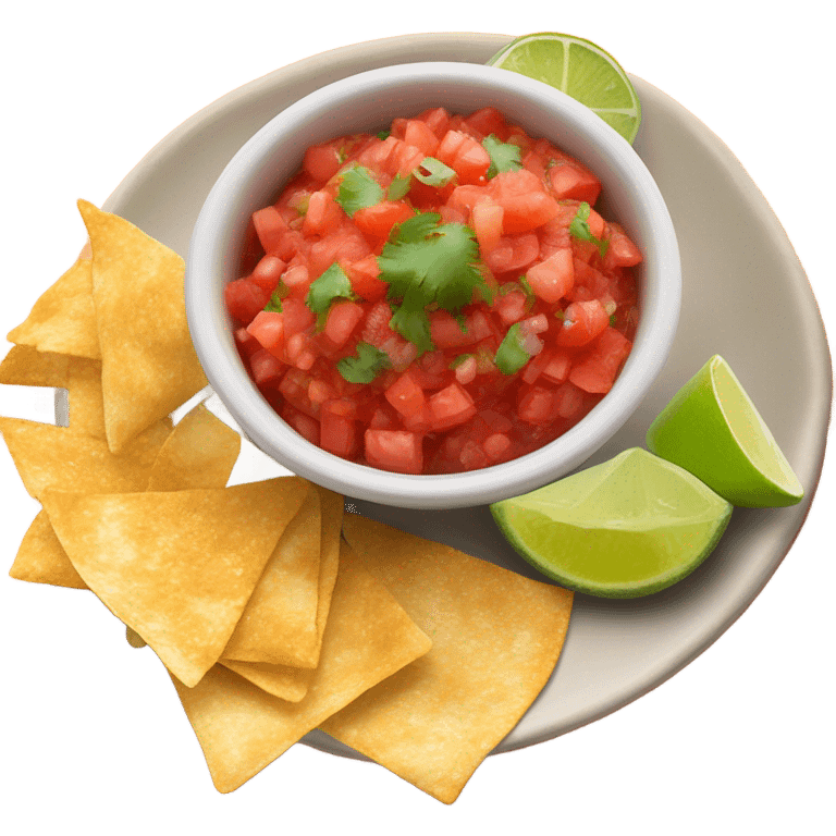 Chips and salsa emoji