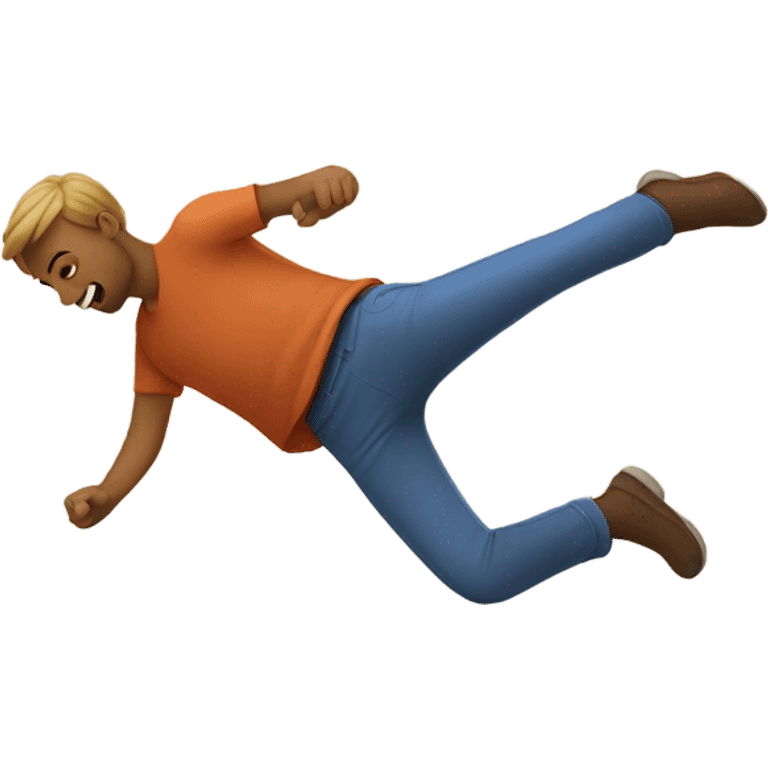 human rolling around  emoji