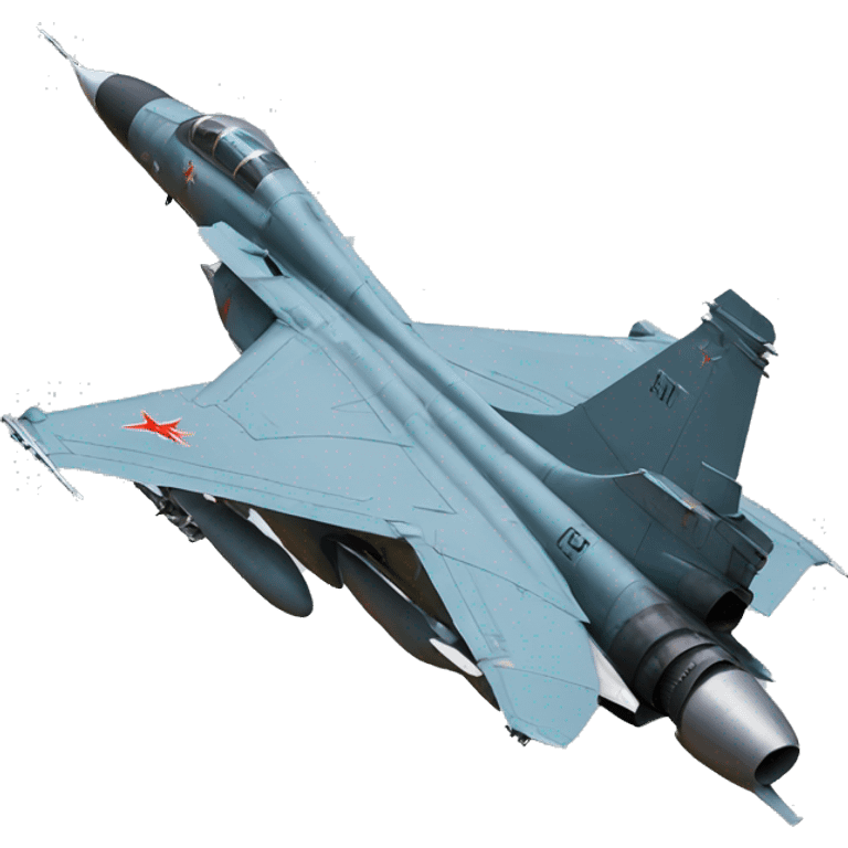 Mig 23 fighter jet emoji