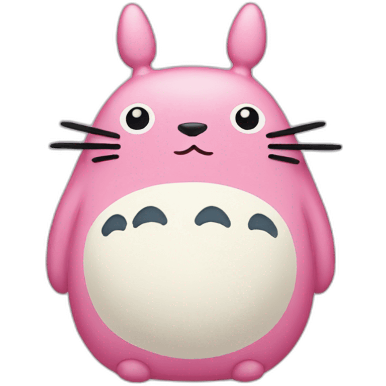 pink totoro emoji