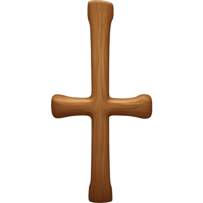 Cruz de madera  emoji