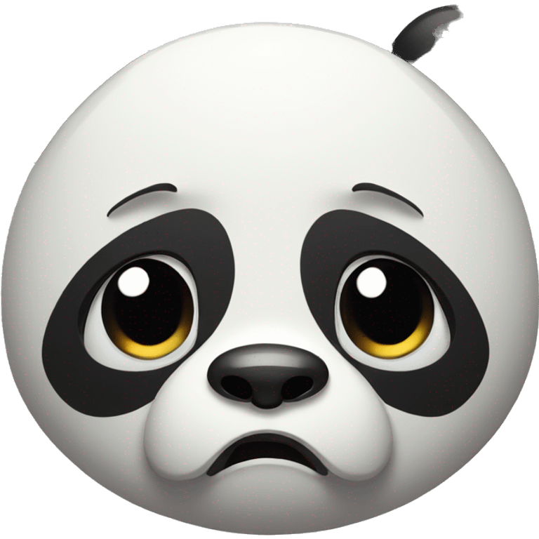 Sad panda emoji