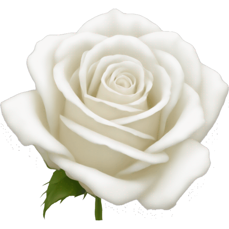 rosas blancas emoji