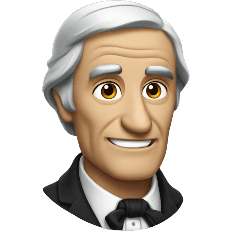 Ralph Waldo Emerson discussing and talking emoji