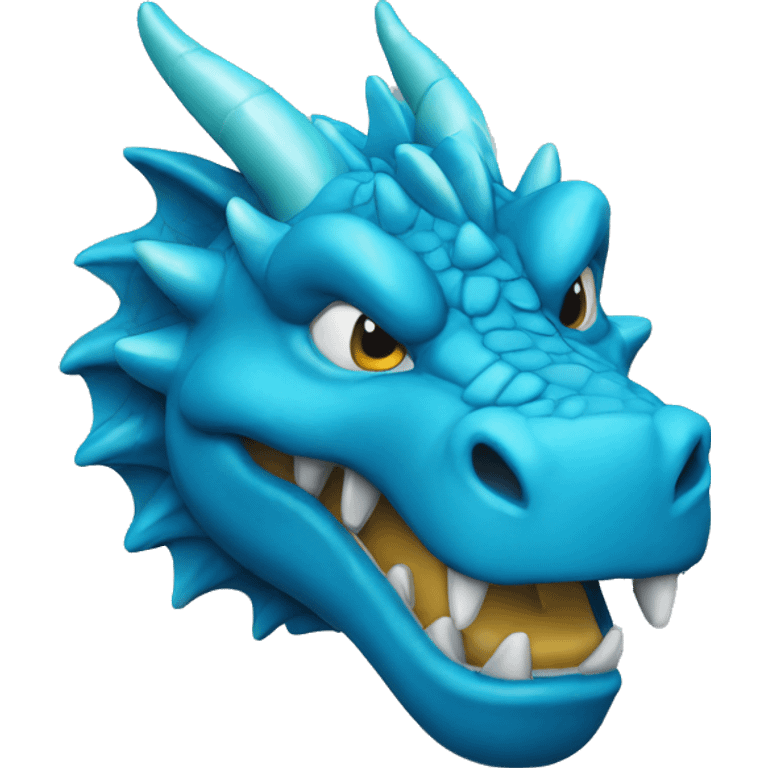 dragon blue coin emoji