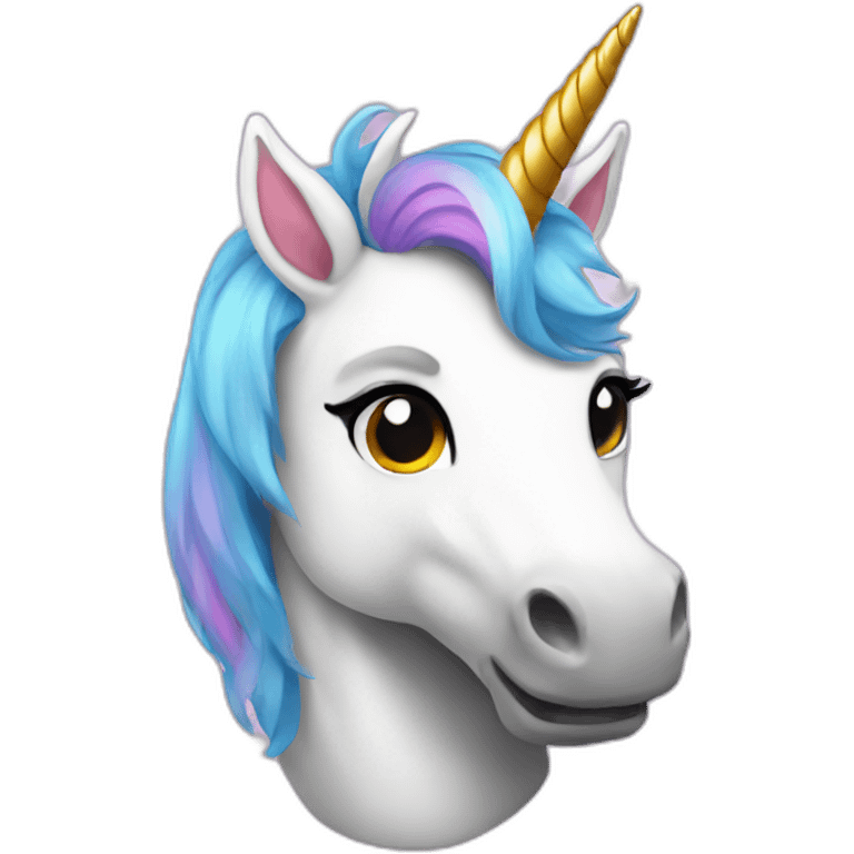 unicorn party emoji