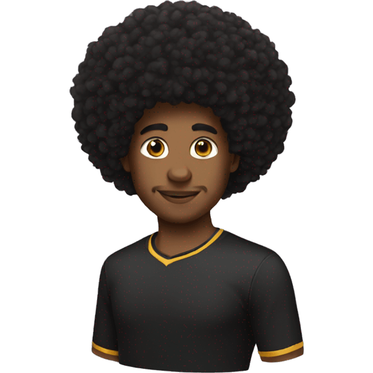 marchand afro emoji