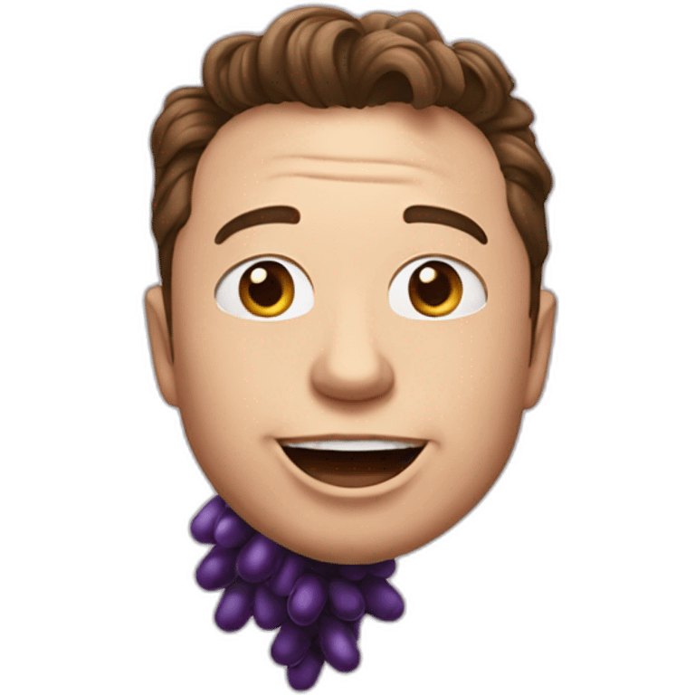 grape elon musk emoji