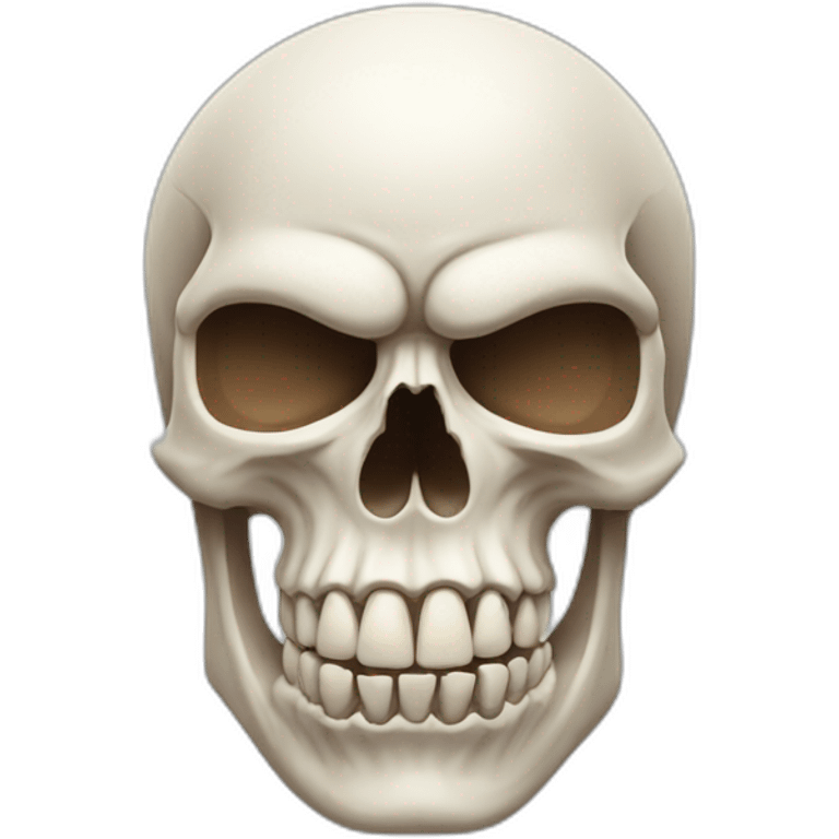 muscle skull emoji