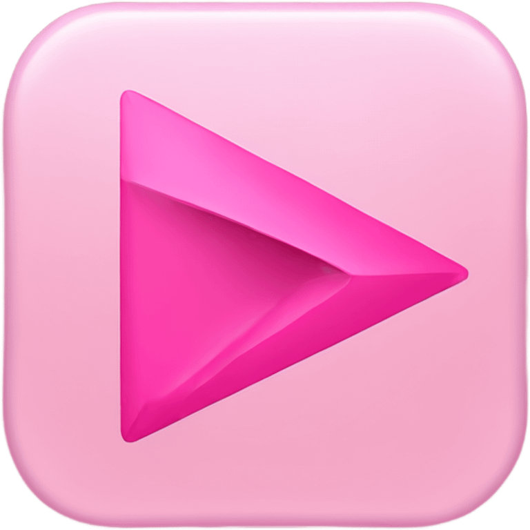 pink play button emoji