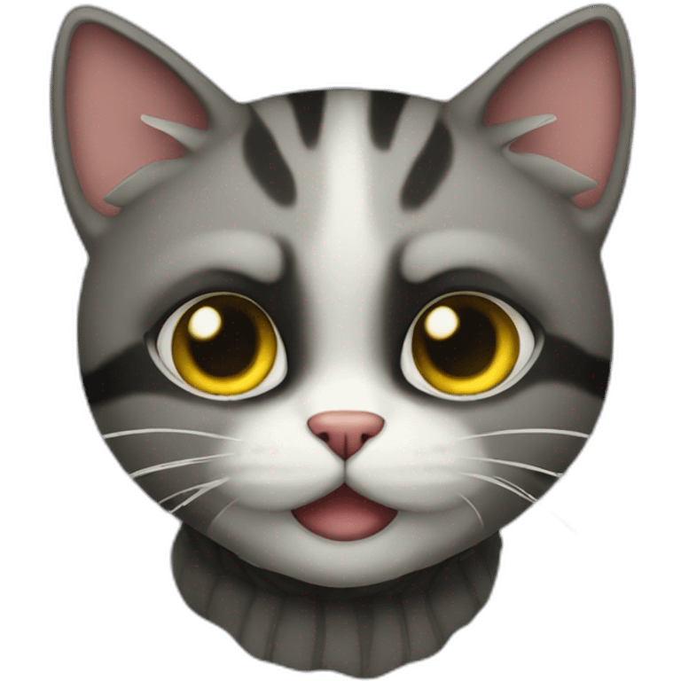 robber cat emoji