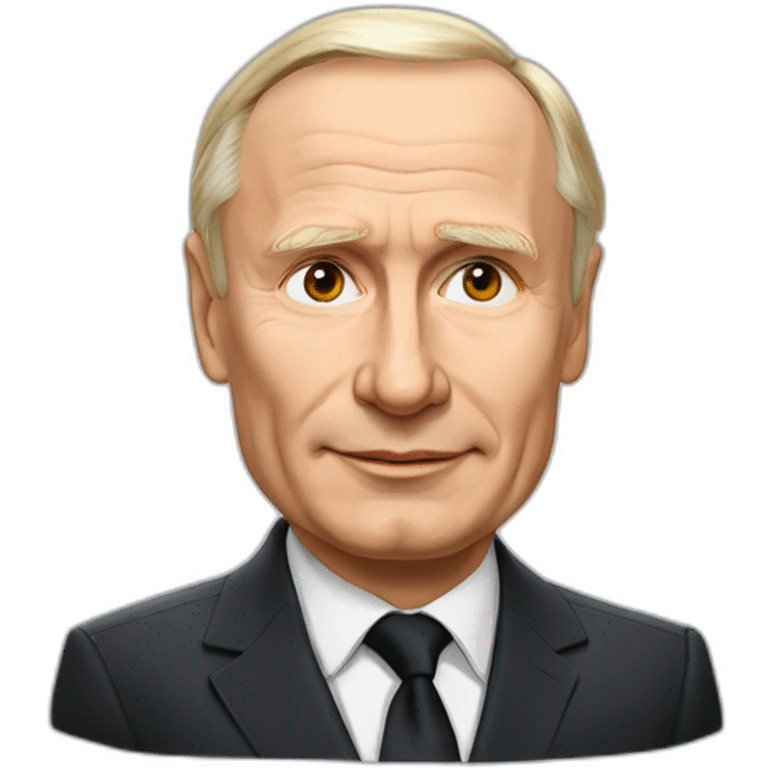 Président de la Russie, Vladimir Poutine emoji