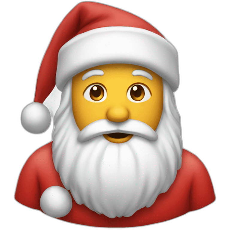 Santa clause emoji