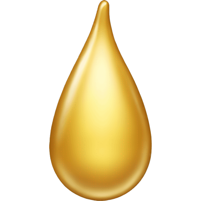 golden drop emoji