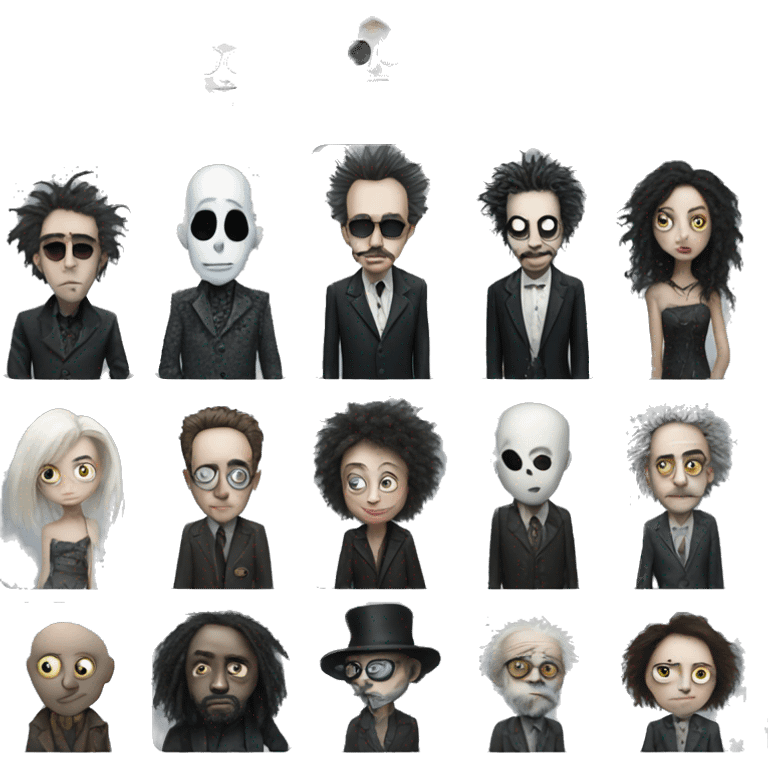 Tim burton emoji