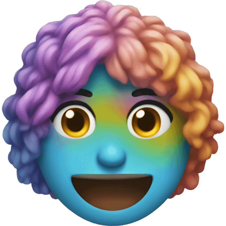 number one colourful emoji