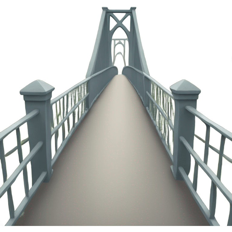 A bridge extending toward someone, symbolizing connection and making the path easier for others. emoji