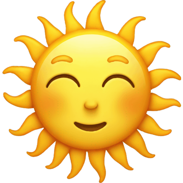 sun emoji