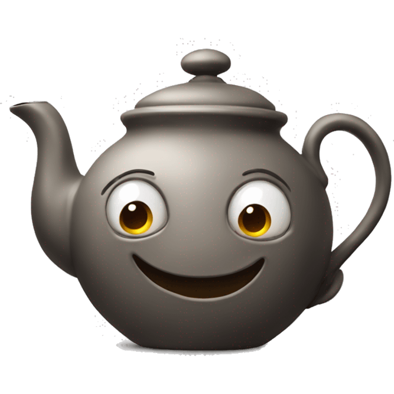 Crazy teapot emoji