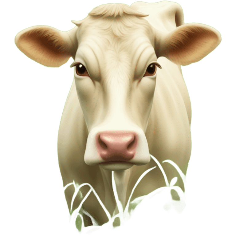 French cow in France emoji