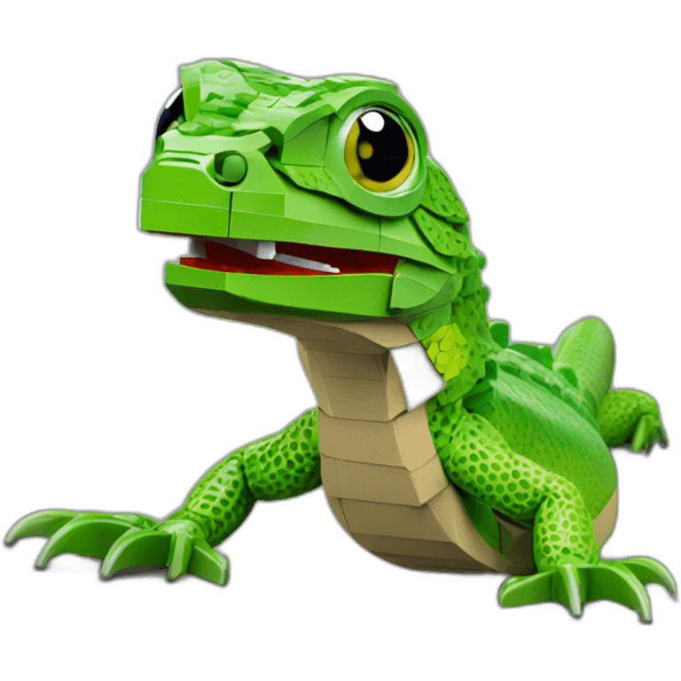 Lezard Lego emoji