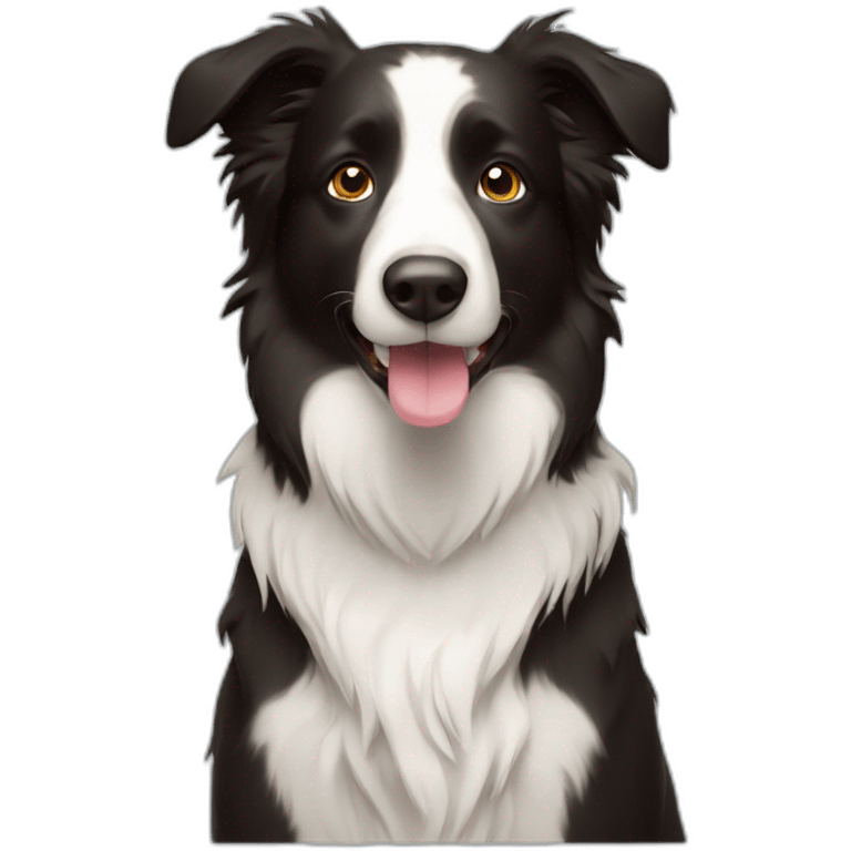 Border collie emoji