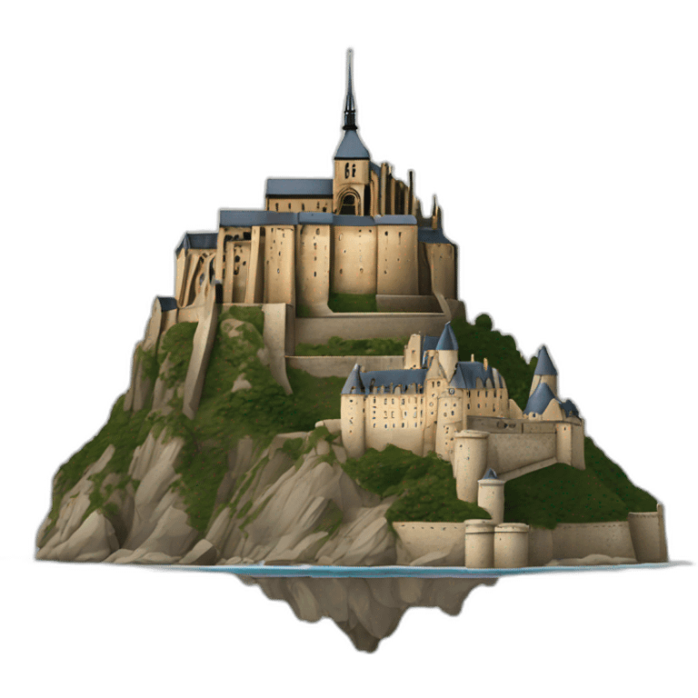 mont st michel emoji