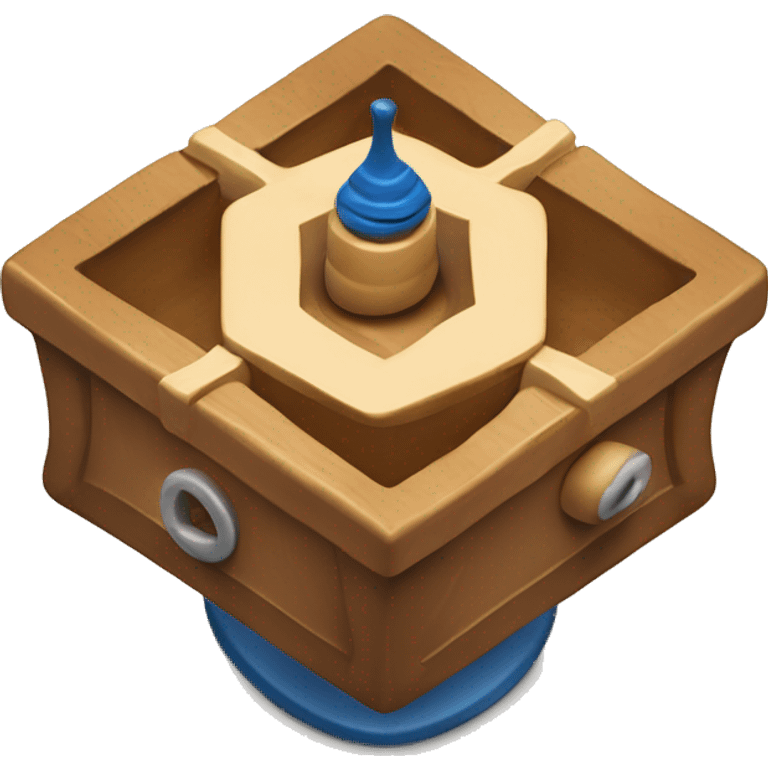 Jewish dreidel a four-sided spinning top, played during the Jewish holiday of Hanukkah emoji