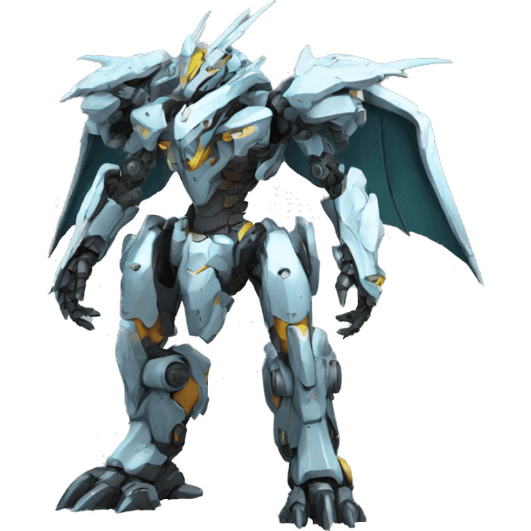 Mecha Dragon full body emoji