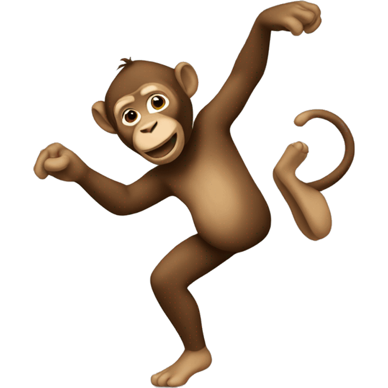 Un singe qui danse  emoji