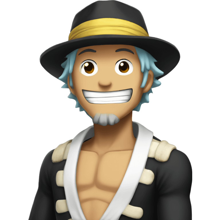 One piece anime law emoji