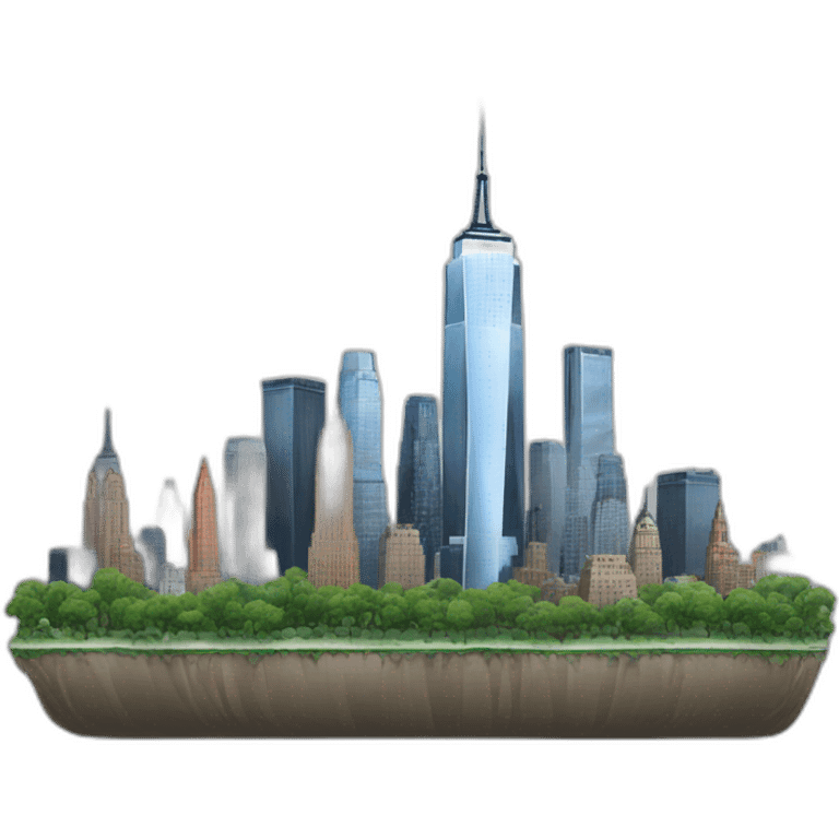 New York city Skyline emoji