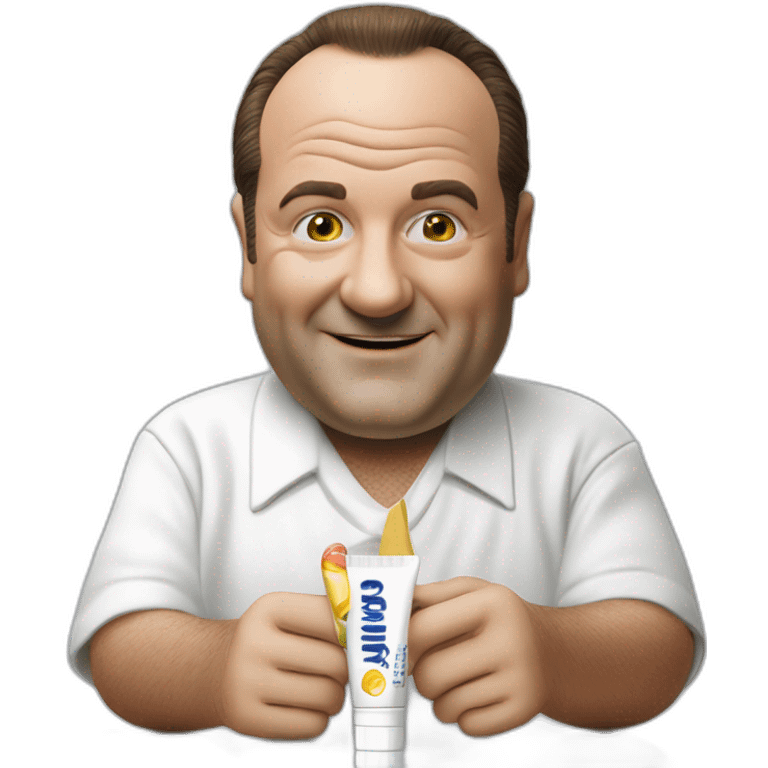 tony-soprano-4k-toothpaste-advert emoji