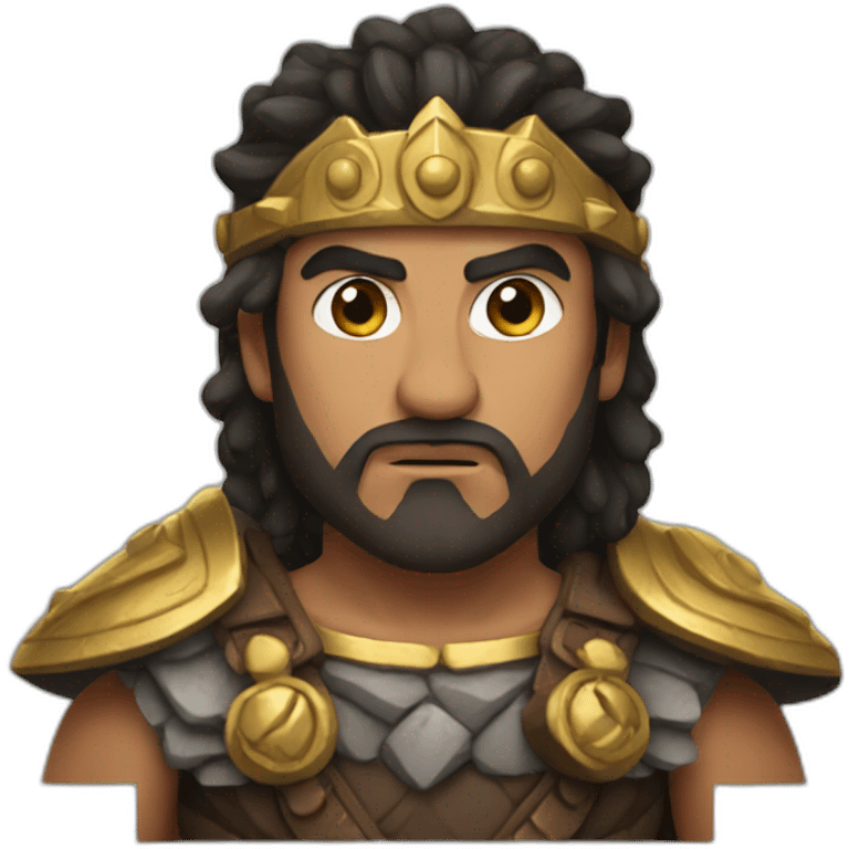 Barbarian king emoji