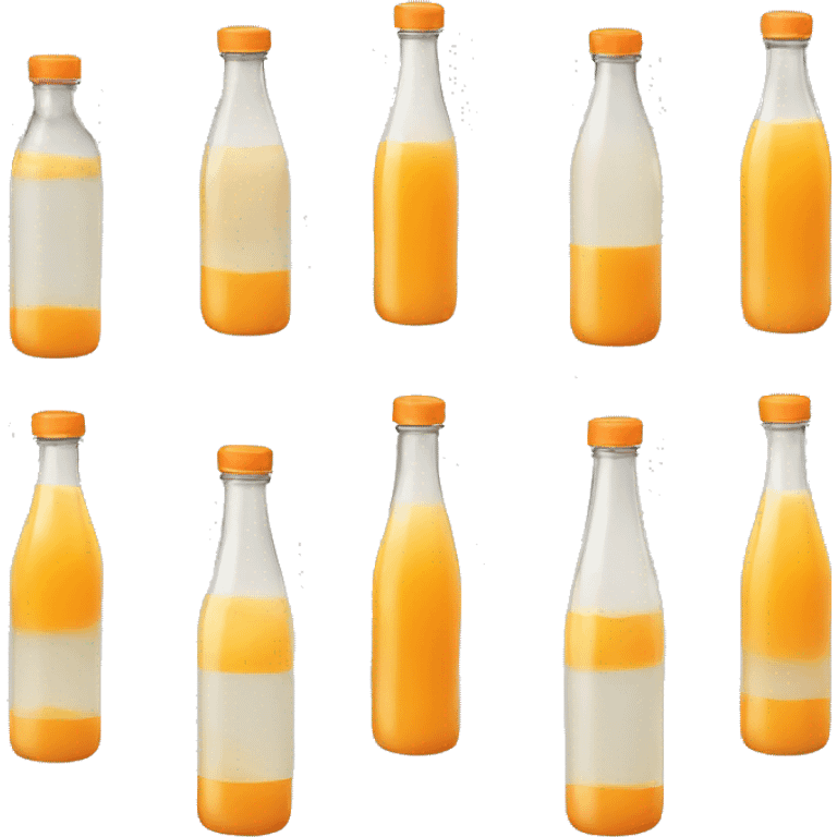 orange juice bottle emoji