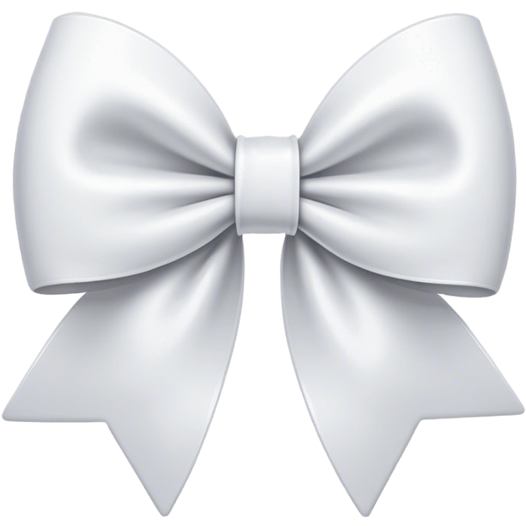 white bow emoji