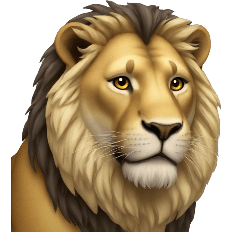 Lion +tigre emoji