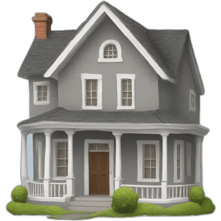 Detached house emoji