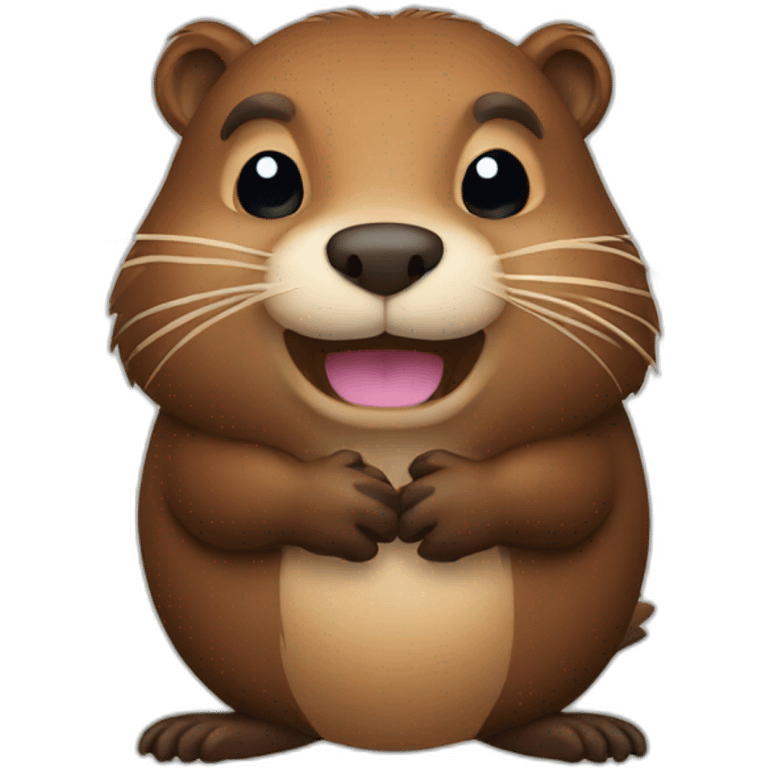 beaver emoji