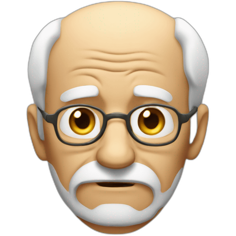 very dissapointed old man emoji