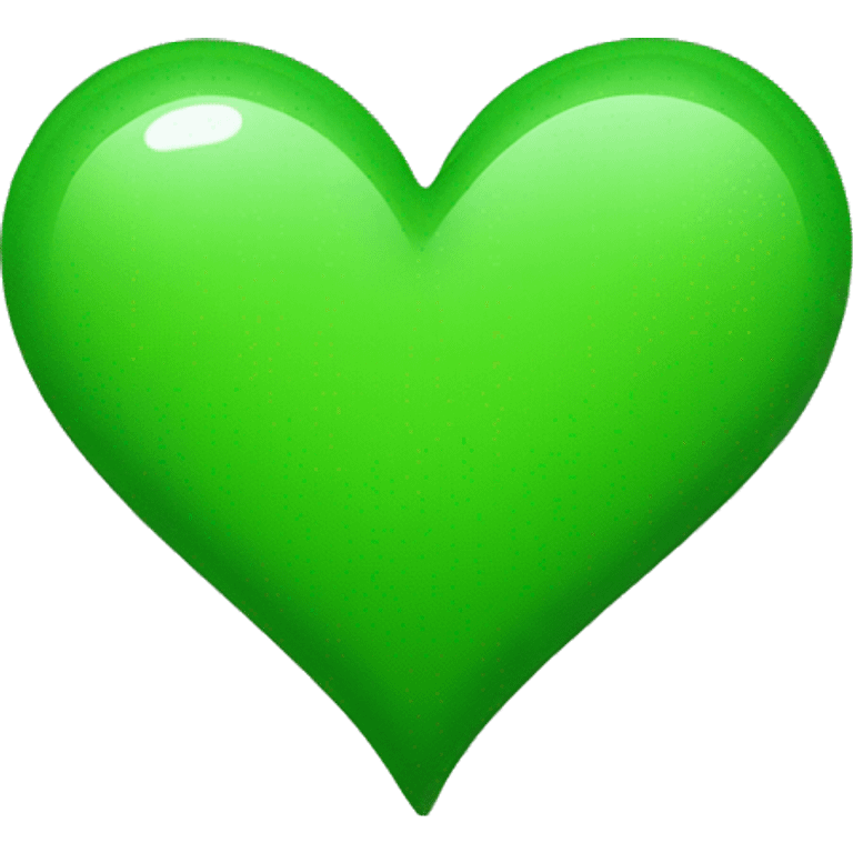 green heart emoji