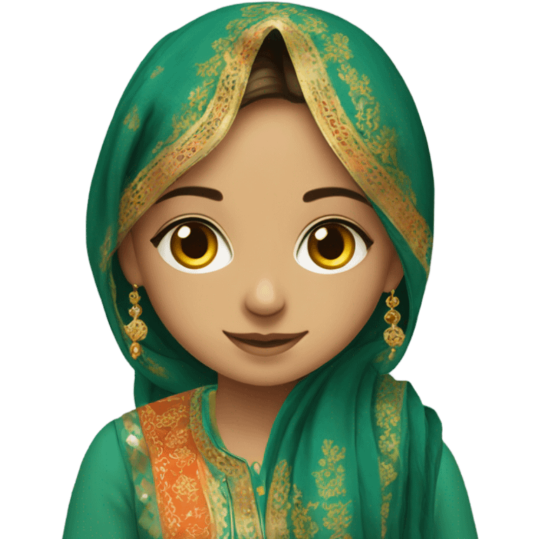 Girl going Pakistan  emoji