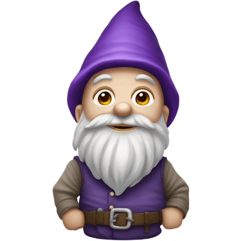 Purple gnome emoji